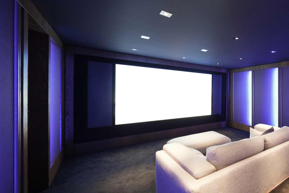 Projector Screen at Home