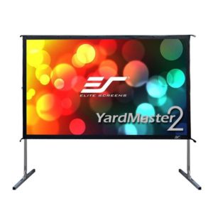 elite screens portable yard master 2 outdoor projector screen