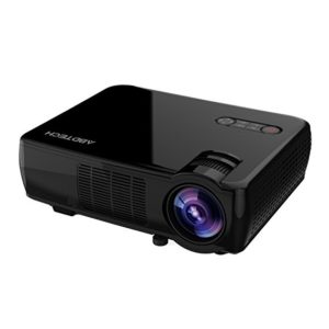 abdtech LCD portable projector home theater with 2600 lumens