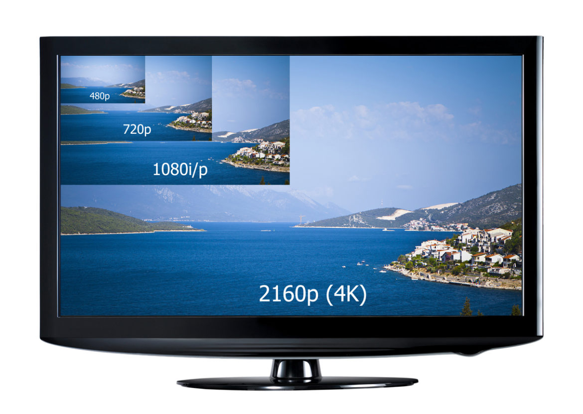 4K television display 4K television display